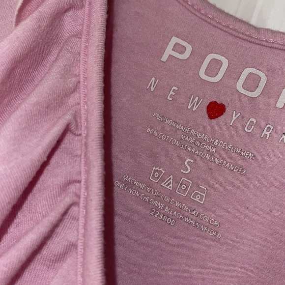 Women’s POOF NY Light Pink Ruffle Romper Small - Picture 6 of 8